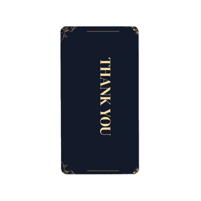 Thank You Cards  Label (Front)