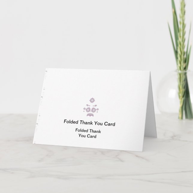 Thank You Cards | Personalized Stationery Set (Front)