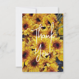 Thank You Cards Sunflower