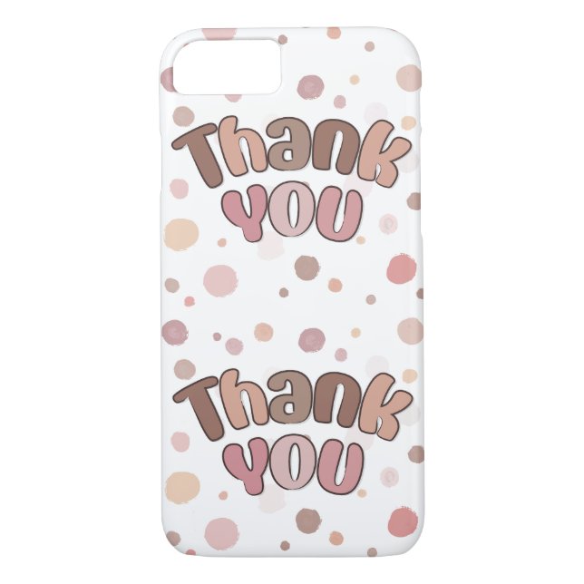 Thank you  Case-Mate iPhone case (Back)