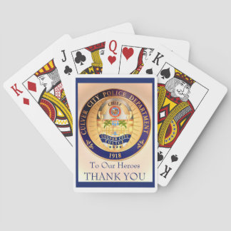 THANK YOU  CCPD PLAYING CARDS