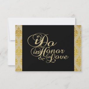 Thank you Champagne Damask Cards