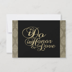 Thank you Champagne Damask Cards