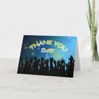 Thank you cheering crowds for DAD
