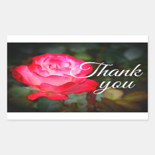 Thank You Cherry Parfait Rose #3 Stickers