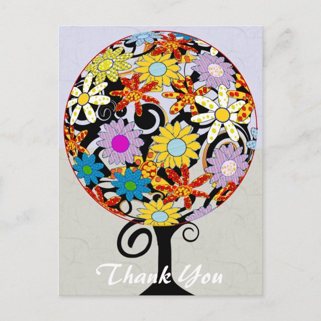 Thank You Circle of Love Postcard (Front)