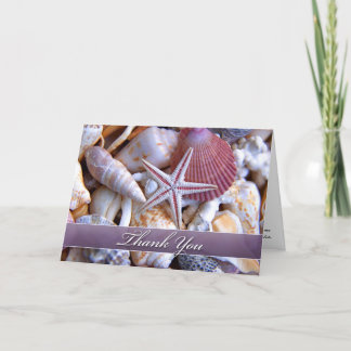 Thank You Clam Shells Card