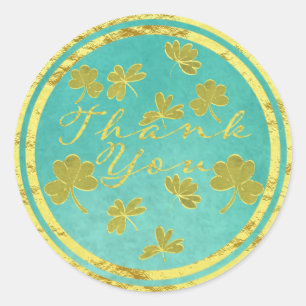 Thank You Classic Round Sticker