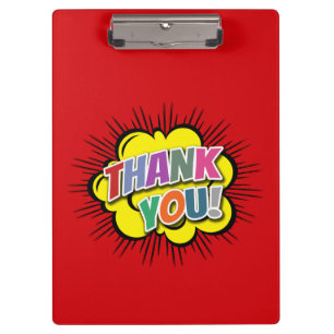 Thank You Clipboard