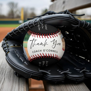 Thank You Coach Appreciation Photos & Team Roster Baseball