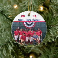 Thank You Coach – Cooperstown Gift Team Photo