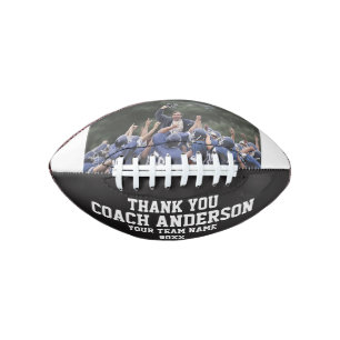 Thank You Coach Modern Cool Unique Create Your Own American Football
