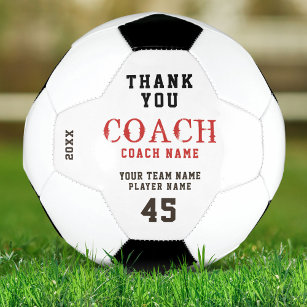 Thank you Coach Name Team Number Football