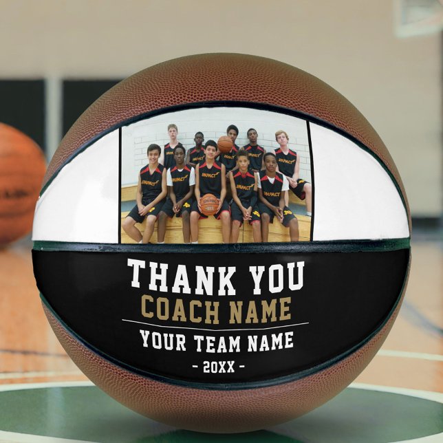 Thank you Coach Team Name and Photo Basketball (Creator Uploaded)