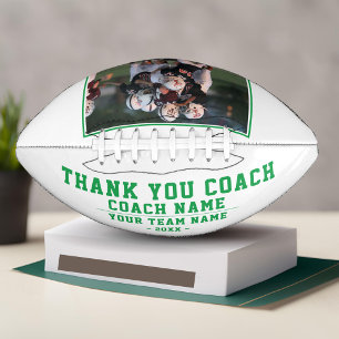 Thank you Coach Team Name and Team Photo Football American Football