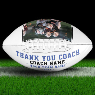 Thank you Coach Team Name and Team Photo Football American Football