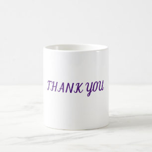 THANK YOU COFFEE MUG