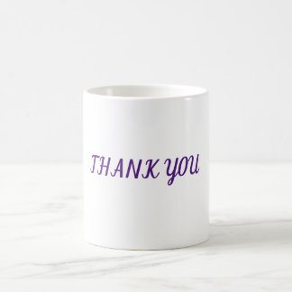 THANK YOU  COFFEE MUG