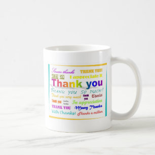 Thank You Coffee Mug