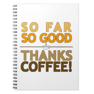Thank You Coffee Notebook