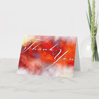 Thank You- colors1 You Card