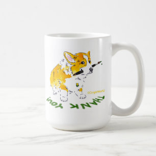 Thank You Corgi Mug