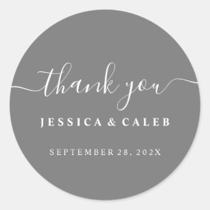 Thank You Couple's Sticker - Add Your Colour