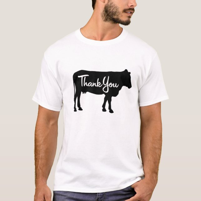 Thank You Cow T-Shirt (Front)