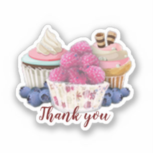 Thank you cup cakes 