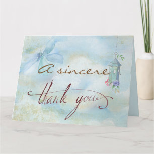 Thank you Custom Big Greeting Card