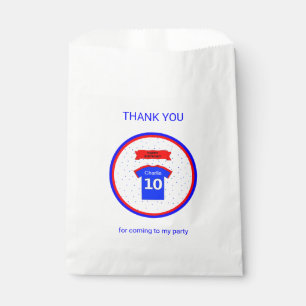 Thank you custom name 10th birthday favour bags