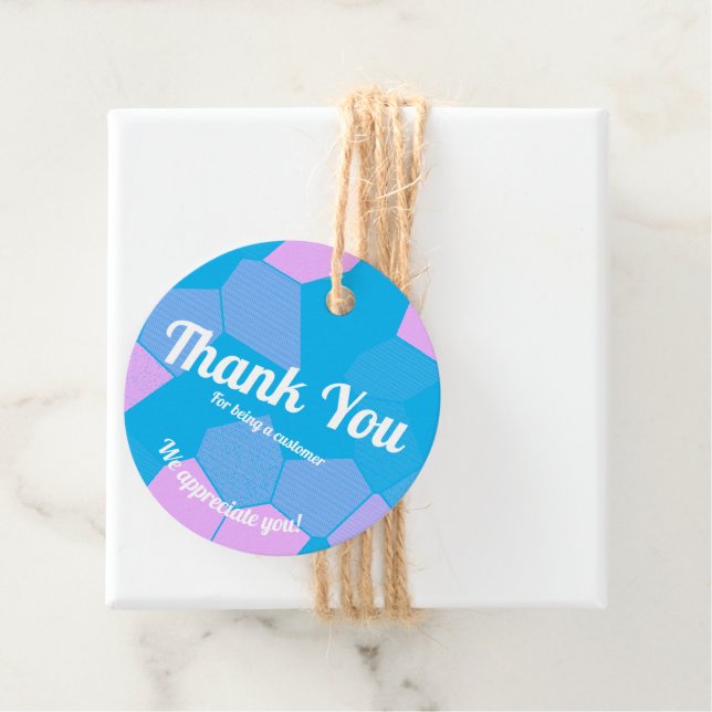 Thank You Customer Favour Tags (In Situ)