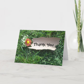 Thank you(customisable) you card