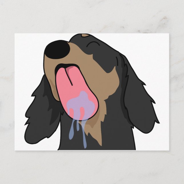 Thank you Dachshund Postcard (Front)