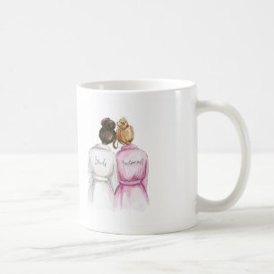 THANK YOU Dark Br Bun Bride Dark Bl Bun Bm Coffee Mug