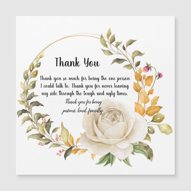 Thank You Design (Front)