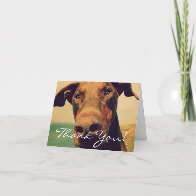 Thank You Doberman (Front)