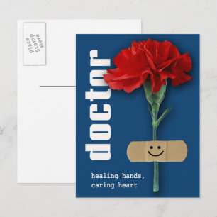 Thank You Doctor   Happy Doctors' Day Postcards
