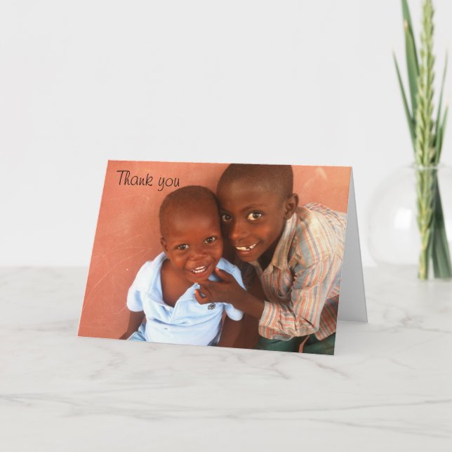 Thank you donors! card (Front)