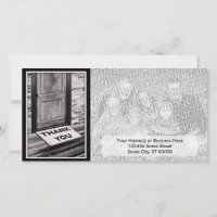 thank you door mat photograph