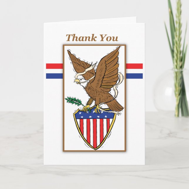 Thank You Eagle Emblem (Front)