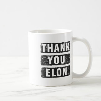 Thank You Elon Coffee Mug