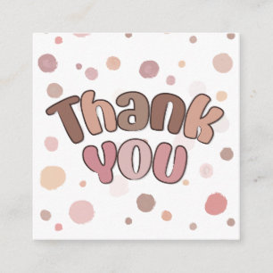 Thank you  enclosure card