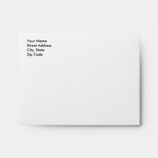 Thank You Envelopes - A Heart of Red Roses (Front)