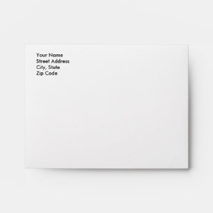 Thank You Envelopes - A Heart of Red Roses