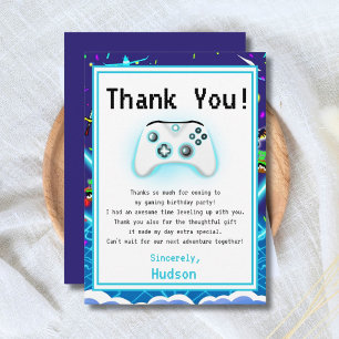 Thank You Epic Gamer Birthday Critical Hit! Card