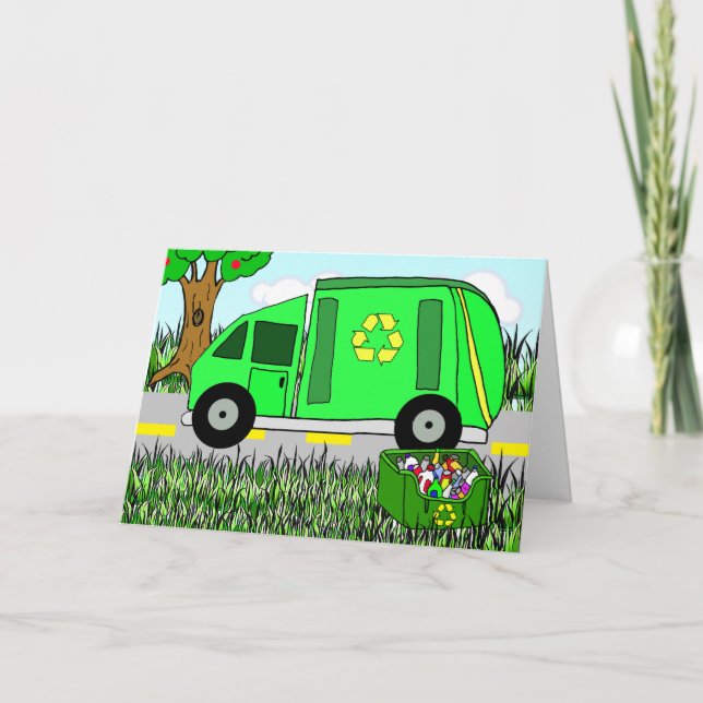 Thank you Essential Workers Recycling Card (Front)