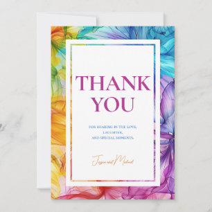 ❤️Thank you  Ethereal Bloom Thank You Card