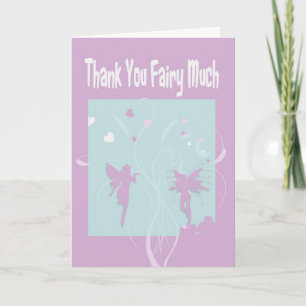 Thank You Fairy Much Greeting Card