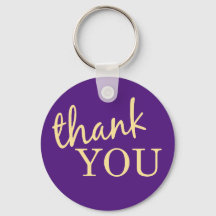 Thank You Favour Keychain